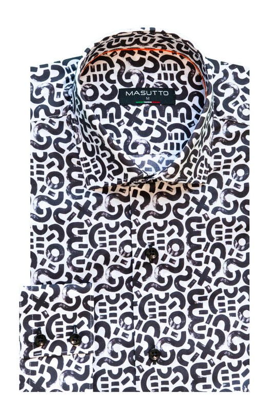 Masutto Shirt | PAKIN-18 LONG SLEEVE BUTTON DOWN SHIRT
