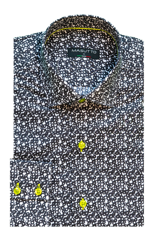 Masutto Shirt | PETRA-18 LONG SLEEVE BUTTON DOWN SHIRT