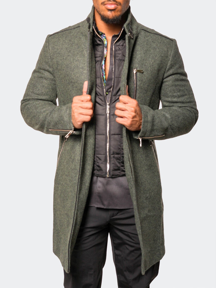 Maceoo Jacket | Peacoat CaptainRussian Green – Men Fashion