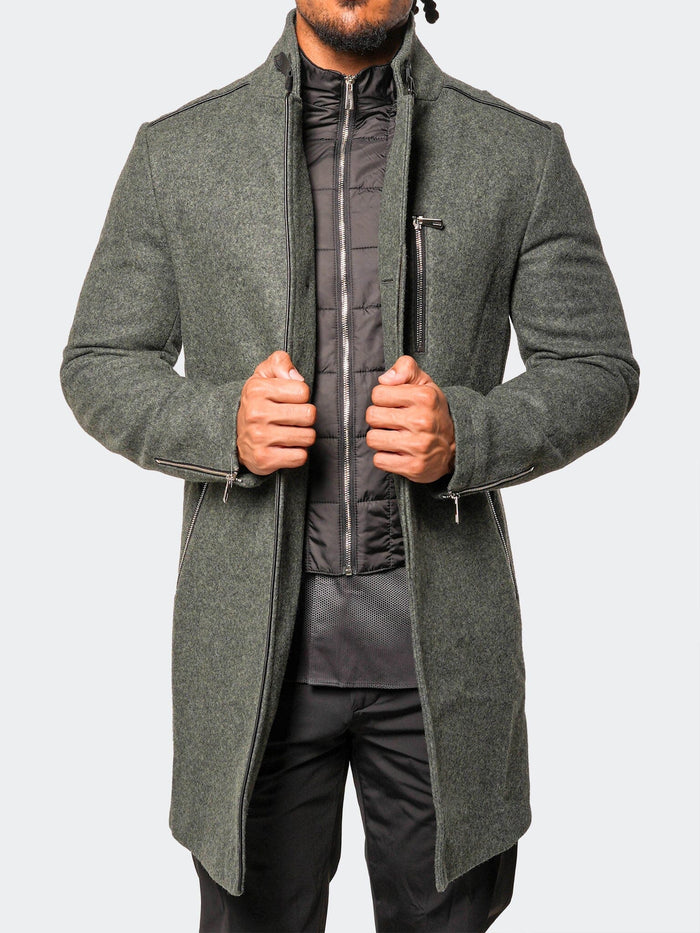 Maceoo Jacket | Peacoat CaptainRussian Green – Men Fashion