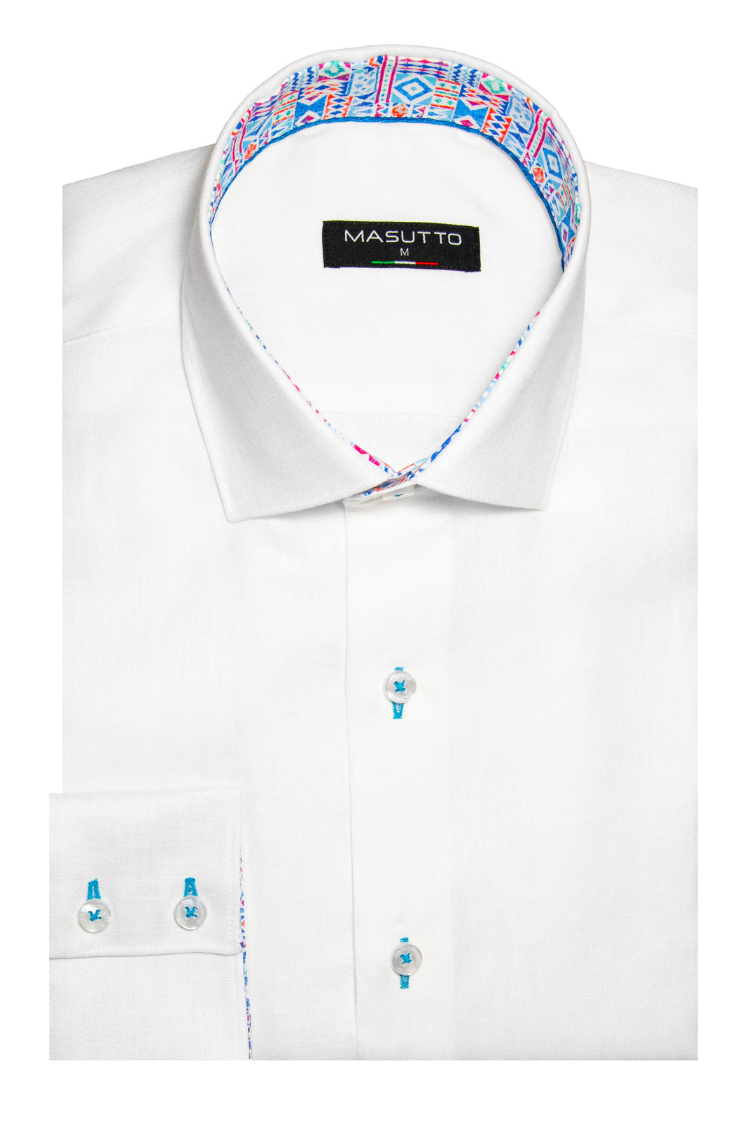 Masutto Shirt | TORRE-05 LONG SLEEVE BUTTON DOWN SHIRT