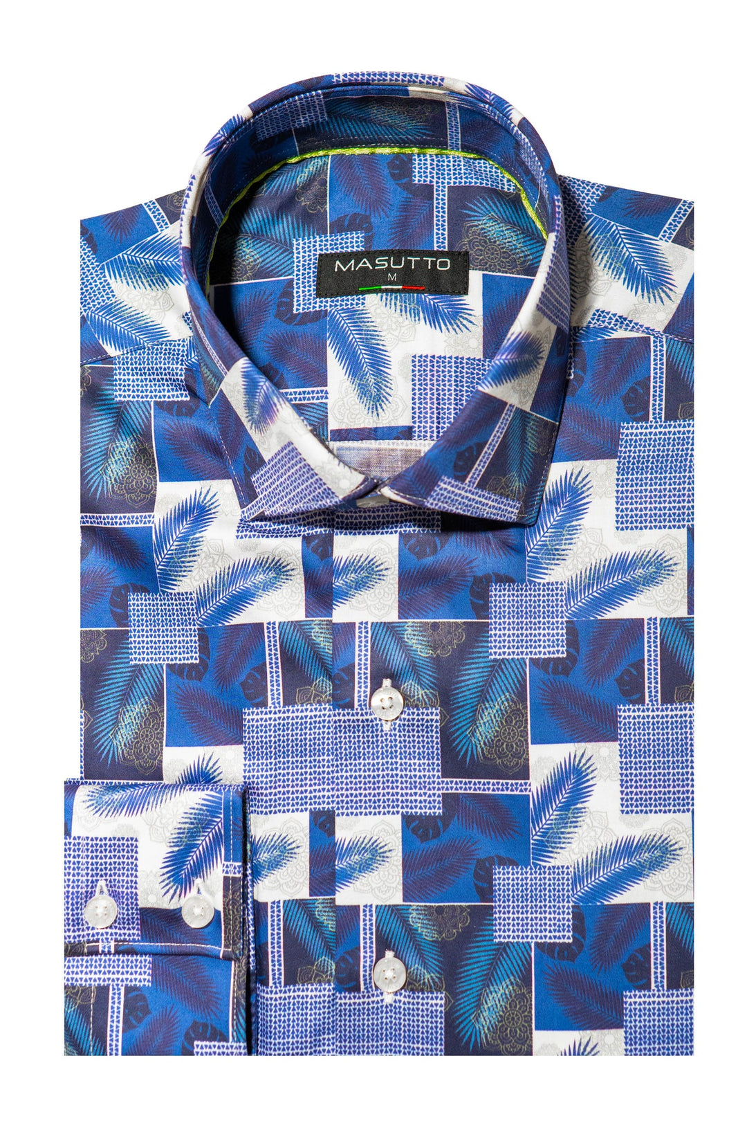 Masutto Shirt | SEVILLE-92 SLEEVE BUTTON DOWN SHIRT