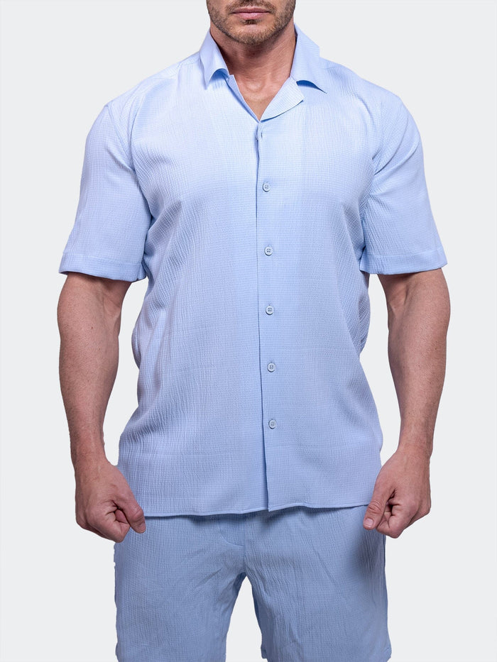 Maceoo Short-Sleeve Tshirts | Shirt SS Everyday Sky Blue
