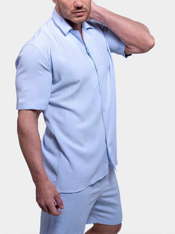 Maceoo Short-Sleeve Tshirts | Shirt SS Everyday Sky Blue