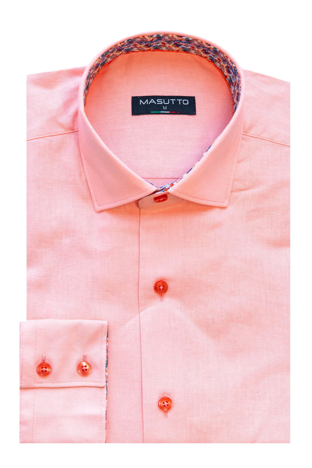 Masutto Shirt | TORRE-26 LONG SLEEVE BUTTON DOWN SHIRT
