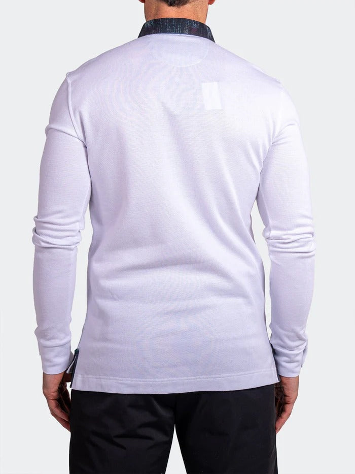 Maceoo Stretch Polos | Polo Newton Ascension0010 White