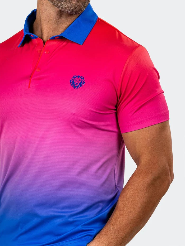 Maceoo Stretch Short-Sleeve Polos | Polo Knit Ascension0092 Multi