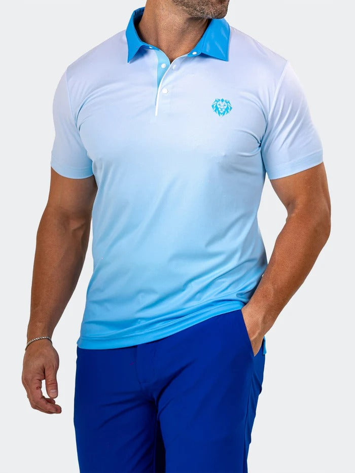 Maceoo Stretch Short-Sleeve Polos | Polo Knit Ascension0094 Multi