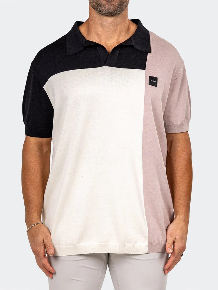 Maceoo Stretch Short-Sleeve Polos | Polo Knit Ascension0089 White