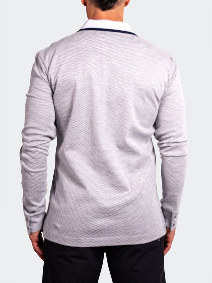 Maceoo Stretch Polos | Polo Knit Ascension0001 White