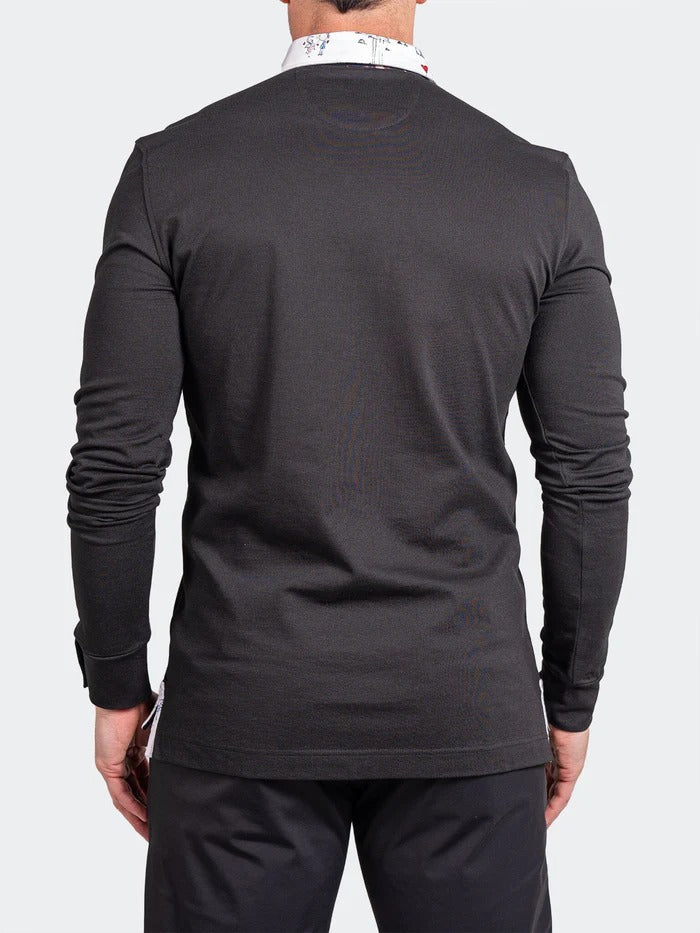 Maceoo Stretch Polos | Polo Newton Ascension0009 Black