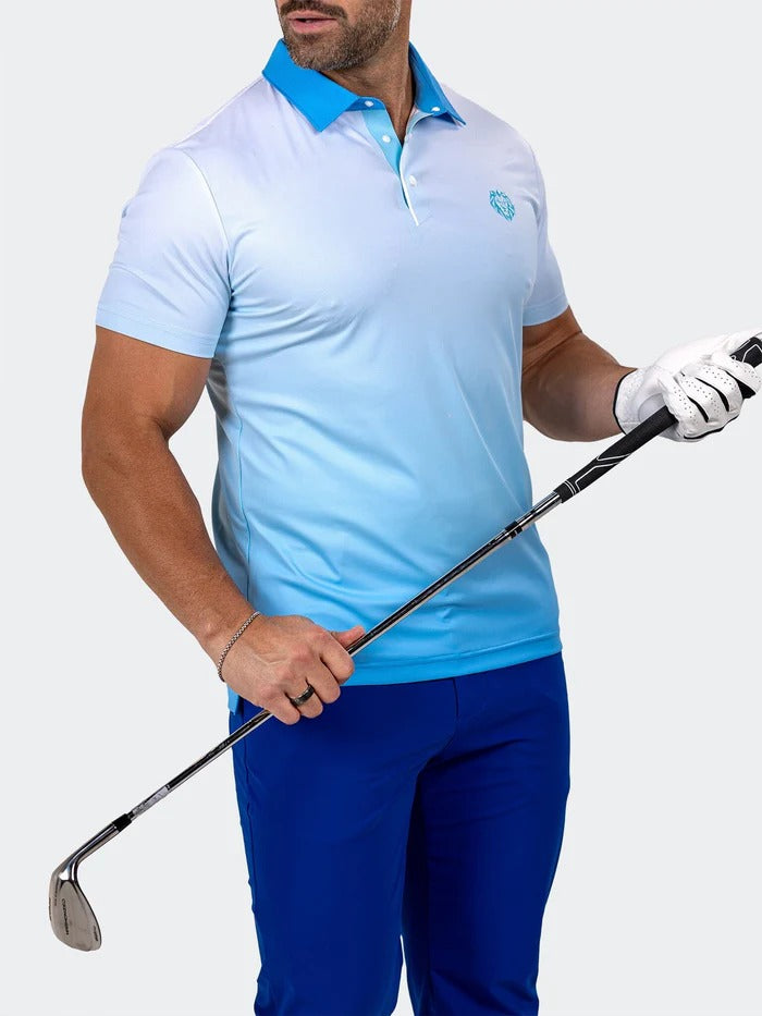 Maceoo Stretch Short-Sleeve Polos | Polo Knit Ascension0094 Multi