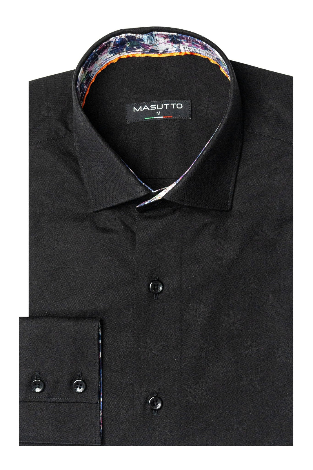 Masutto Shirt | DANA-18 SLEEVE BUTTON DOWN SHIRT