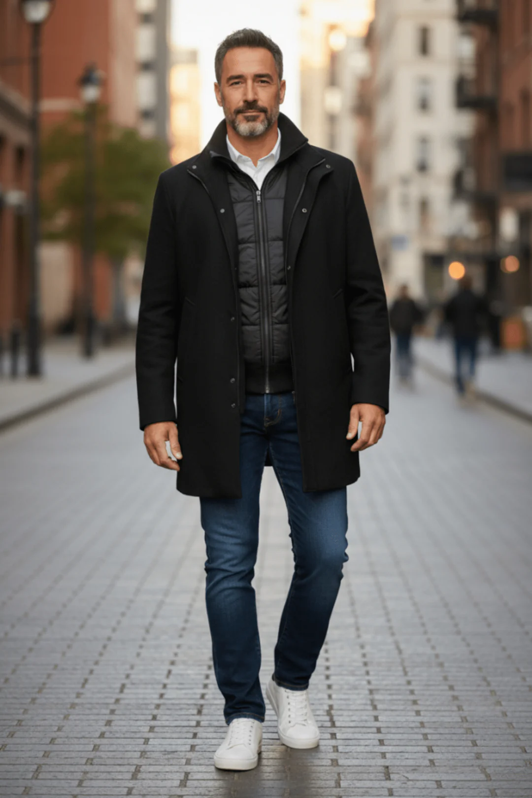 Au Noir Coat | Watson Black