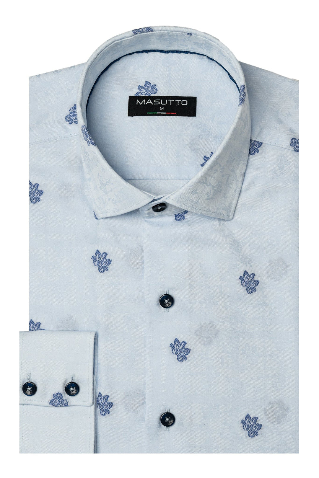 Masutto Shirt | ASPEN-02 SLEEVE BUTTON DOWN SHIRT