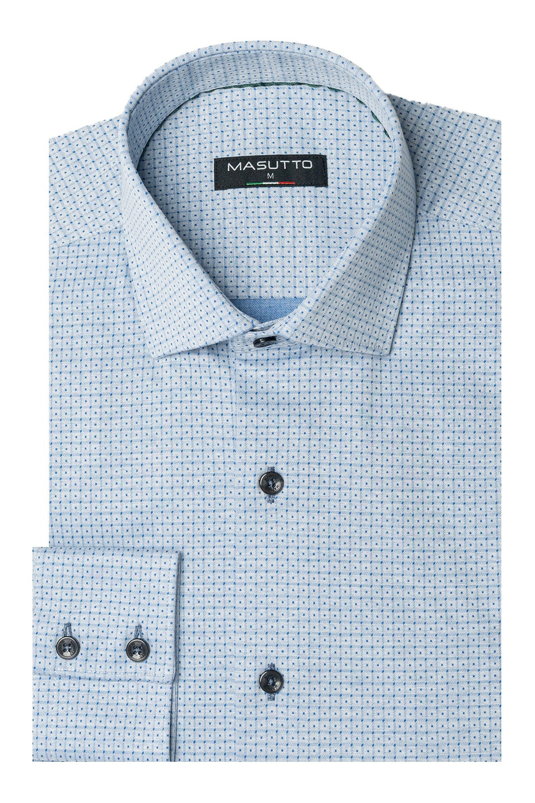 Masutto Shirt | EVANS-92 SLEEVE BUTTON DOWN SHIRT