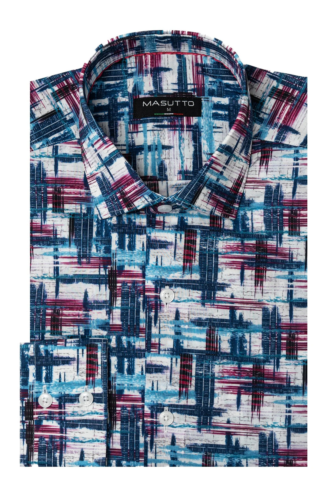 Masutto Shirt | SOUZA-92 SLEEVE BUTTON DOWN SHIRT