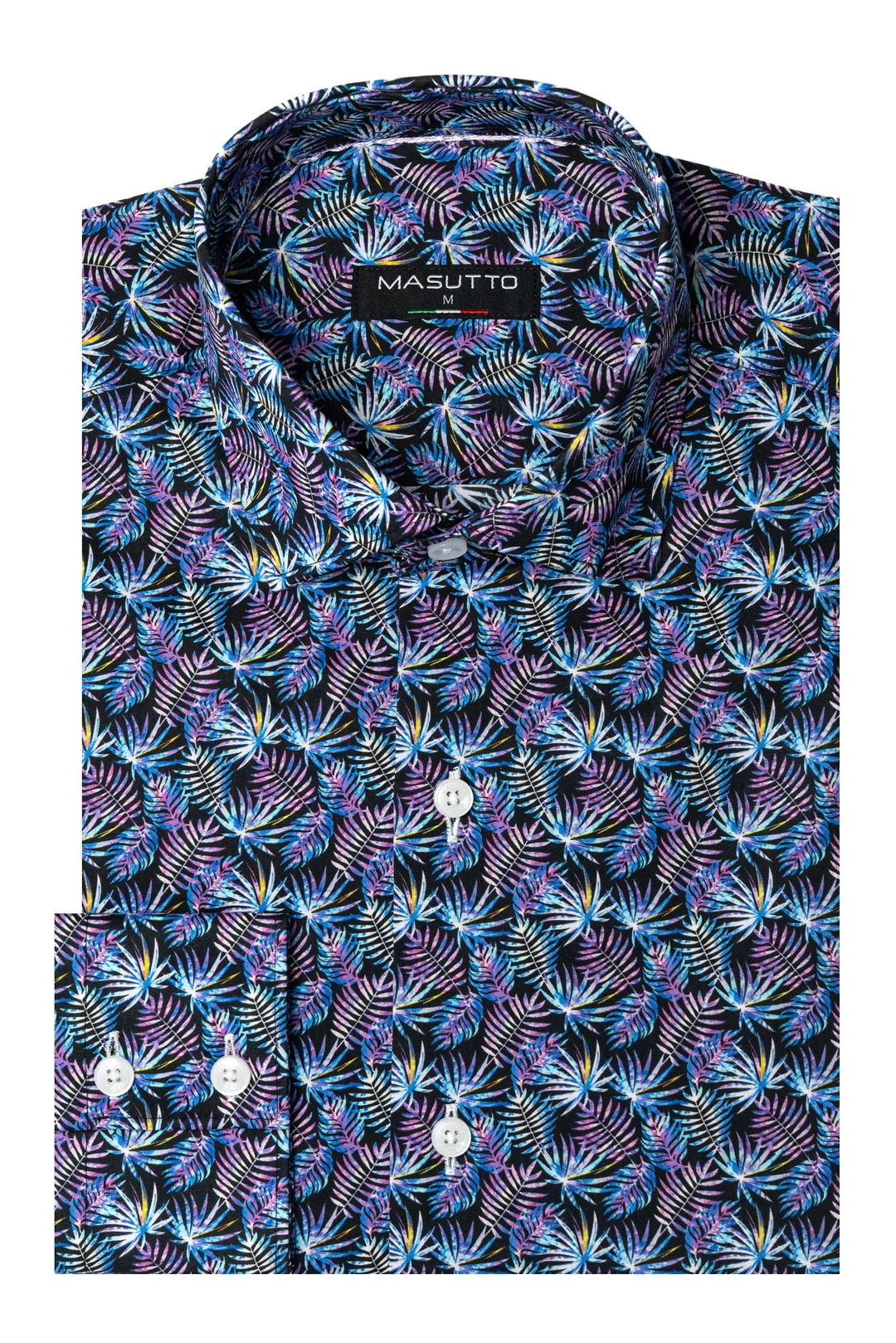 Masutto Shirt | ADOLFO-18 SLEEVE BUTTON DOWN SHIRT