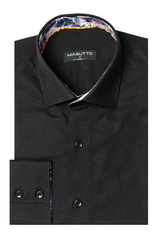 Masutto Shirt | DANA-18 SLEEVE BUTTON DOWN SHIRT