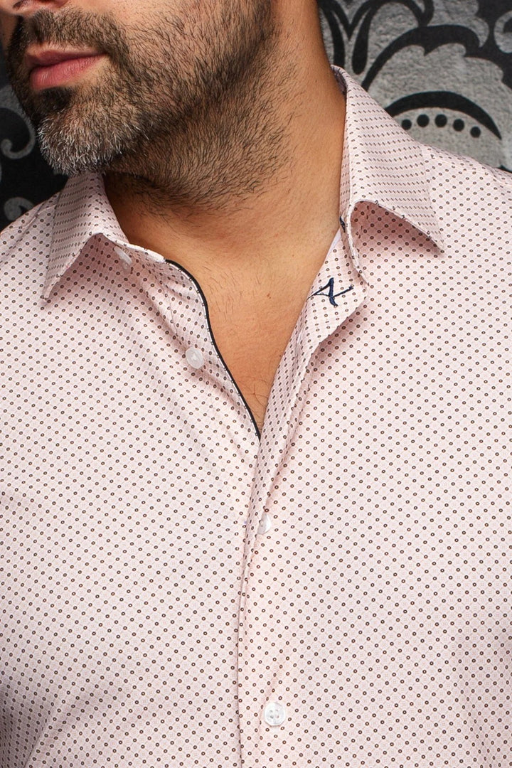 Au Noir Nylon Short Sleeve Shirt | Nick Geo Orange