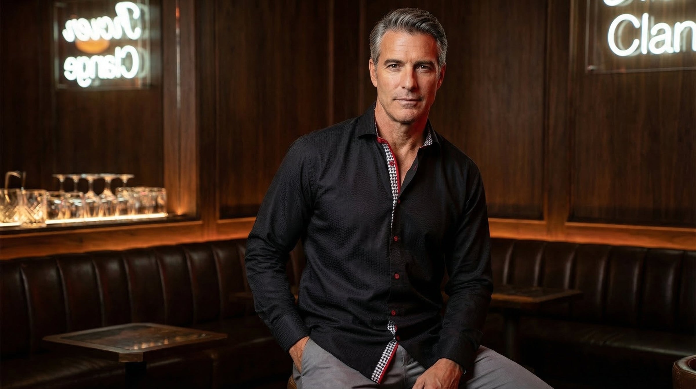 Refined Men’s Dress Shirts – Tailored, Modern & Professional
