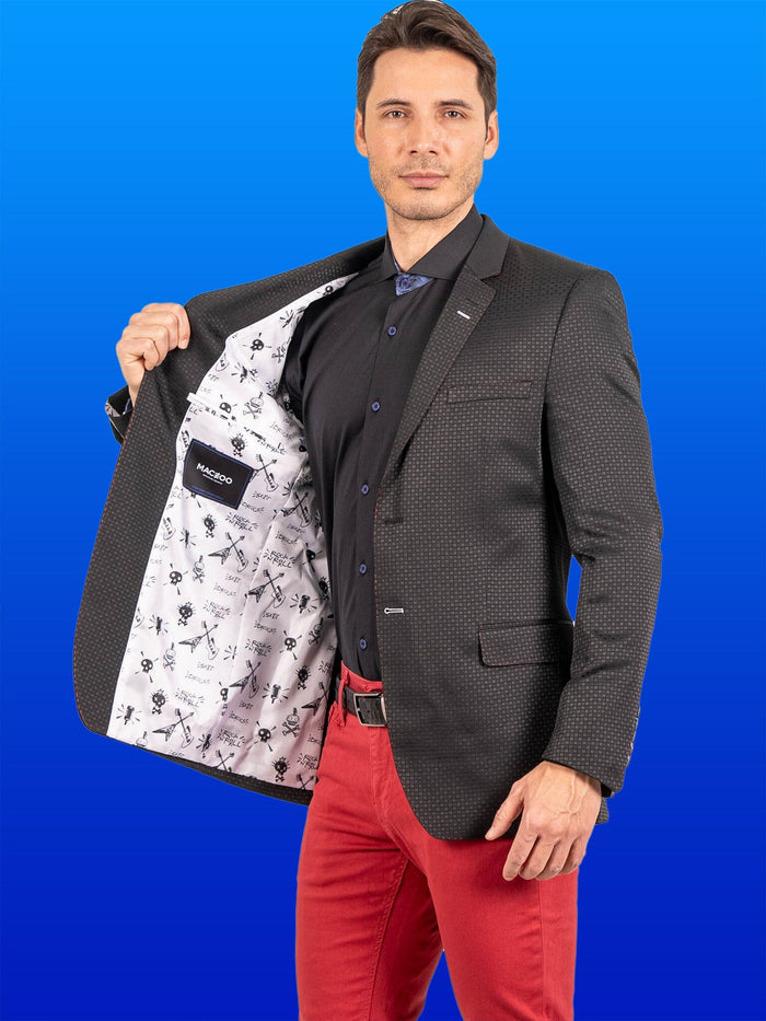 Maceoo Blazer | Blazer Socrate EvoResistance74 Black