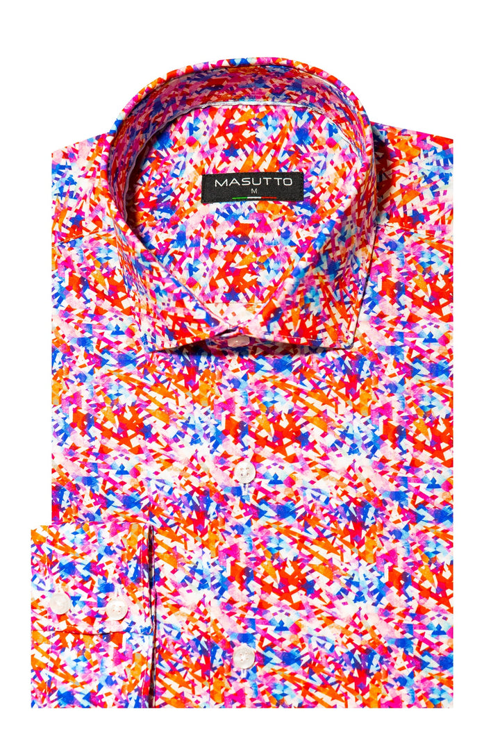 Masutto Shirt | AUSTIN-29 SLEEVE BUTTON DOWN SHIRT - Men Fashion