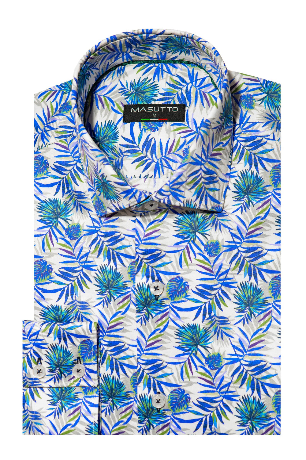 Masutto Shirt | BELLAGIO-05 SLEEVE BUTTON DOWN SHIRT - Men Fashion