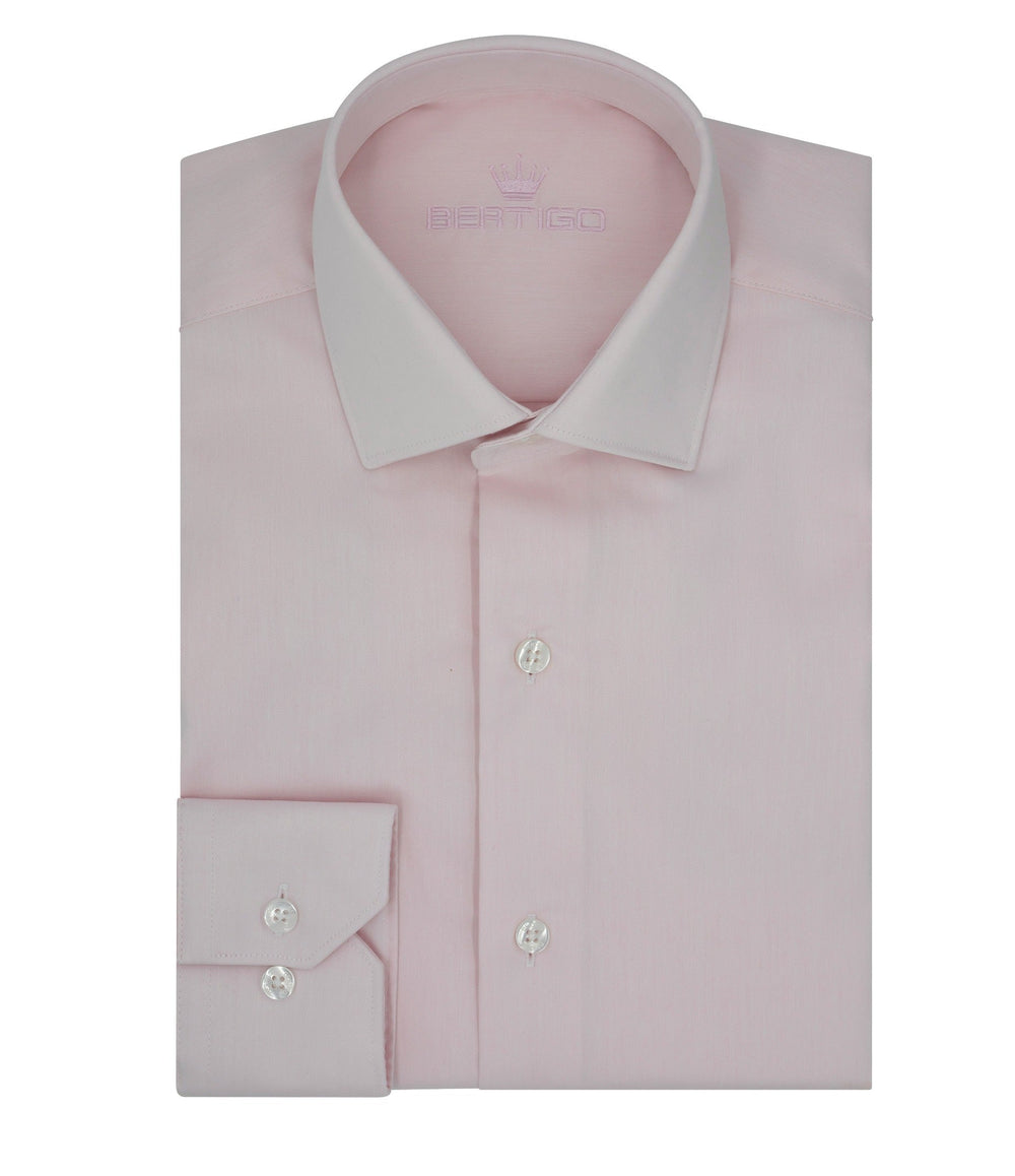Bertigo Shirt  | Rafael Pink Shirt - Men Fashion