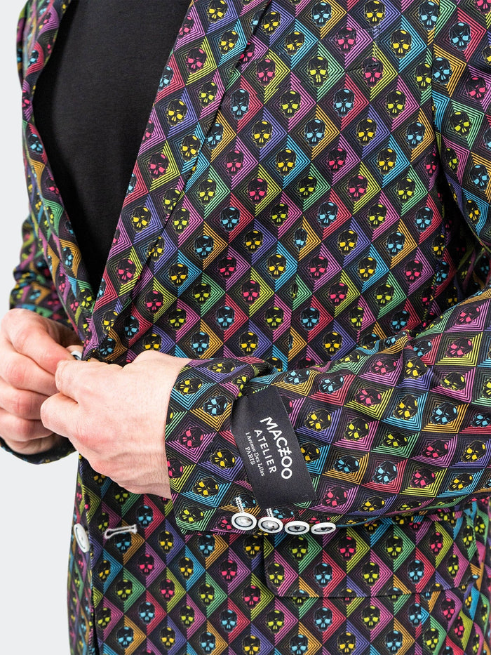 Maceoo Blazer | Blazer Unconstructed Neonskull Multi