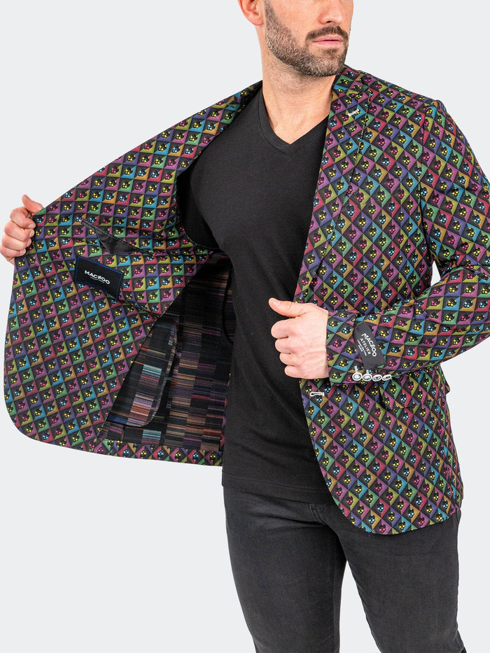 Maceoo Blazer | Blazer Unconstructed Neonskull Multi