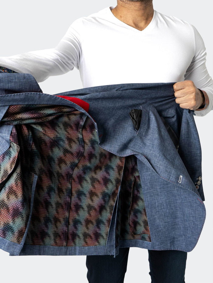 Blazer Unconstructed Slate Blue [Size M]