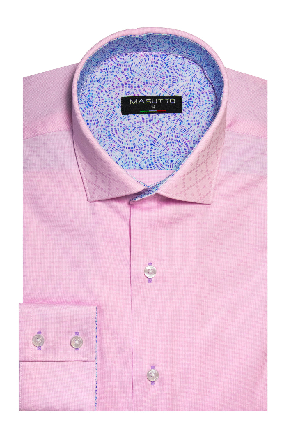 Masutto Shirt | DIAZ-52 SLEEVE BUTTON DOWN SHIRT - Men Fashion