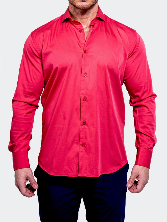 Maceoo Stretch Shirt | Einstein AristocratLuxeStretch Red