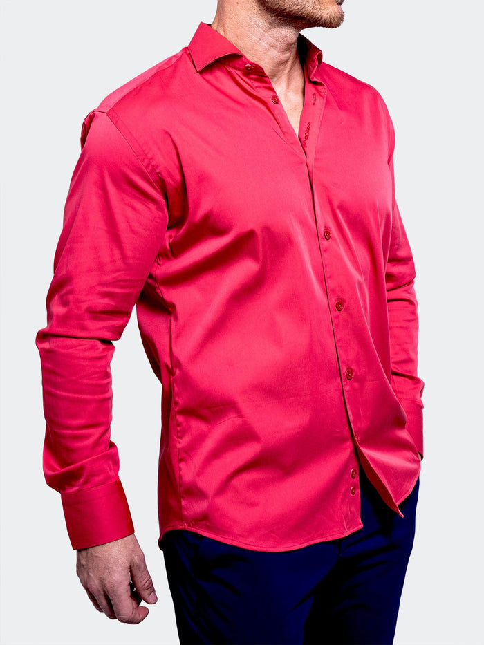 Maceoo Stretch Shirt | Einstein AristocratLuxeStretch Red