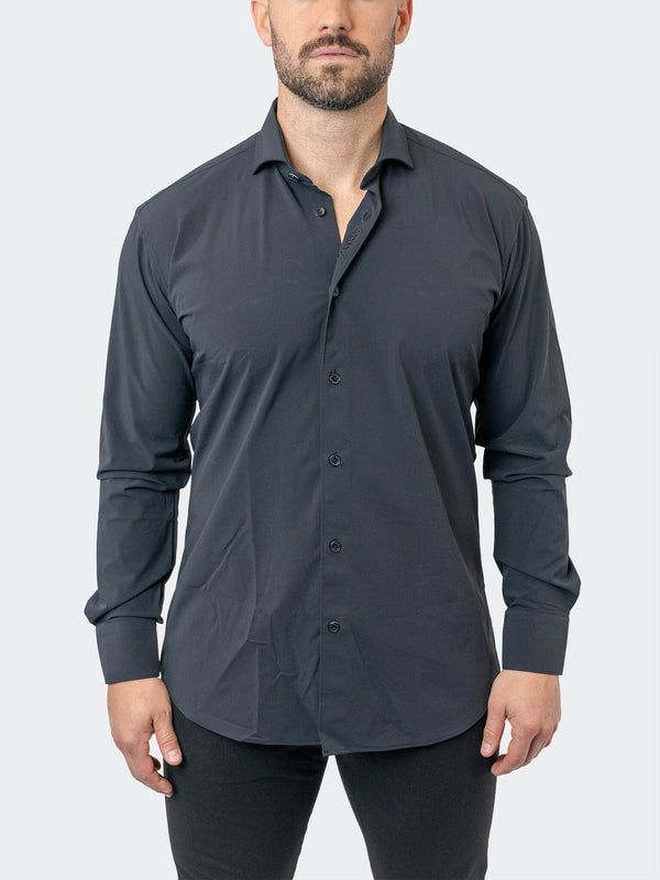 Maceoo Stretch Shirt | Einstein StretchCore Black