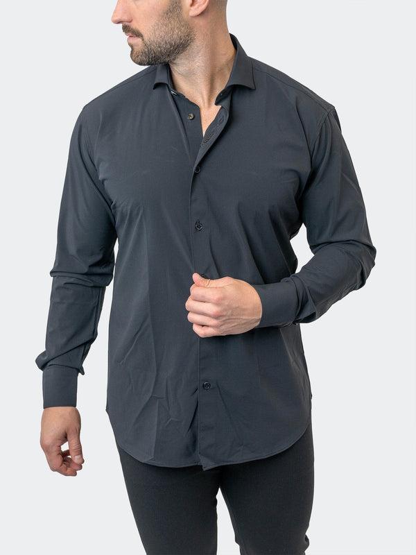 Maceoo Stretch Shirt | Einstein StretchCore Black