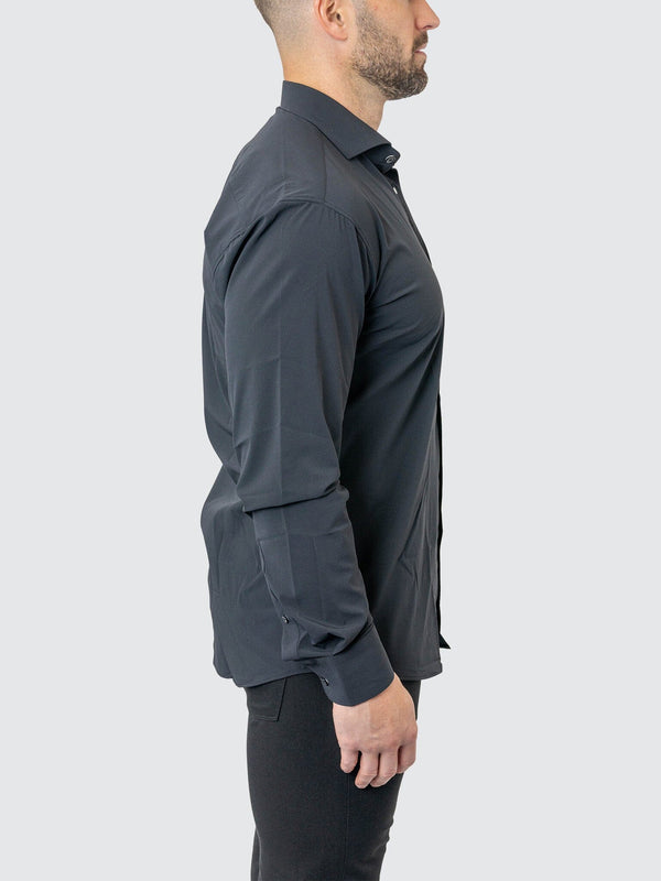 Maceoo Stretch Shirt | Einstein StretchCore Black