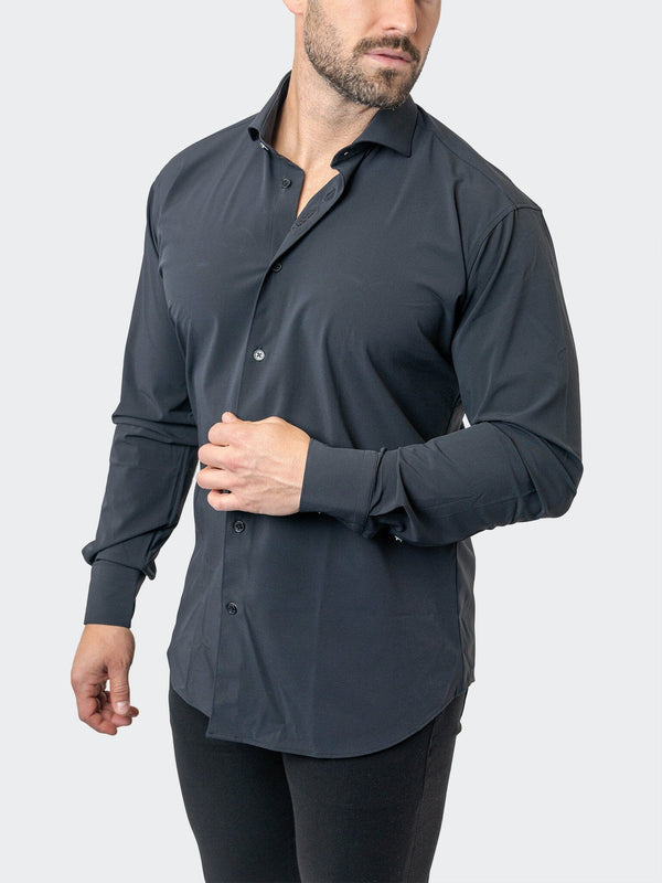 Maceoo Stretch Shirt | Einstein StretchCore Black
