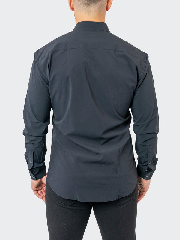 Maceoo Stretch Shirt | Einstein StretchCore Black