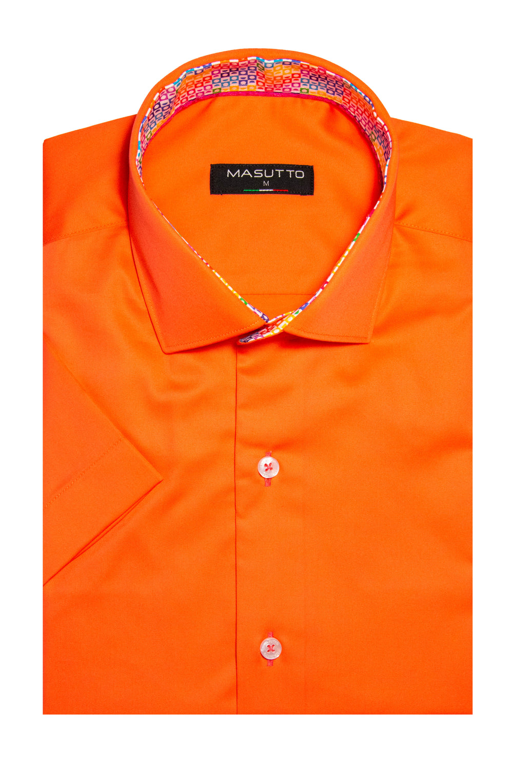 Masutto Short-Sleeve Shirt | FORLI-26 - Men Fashion