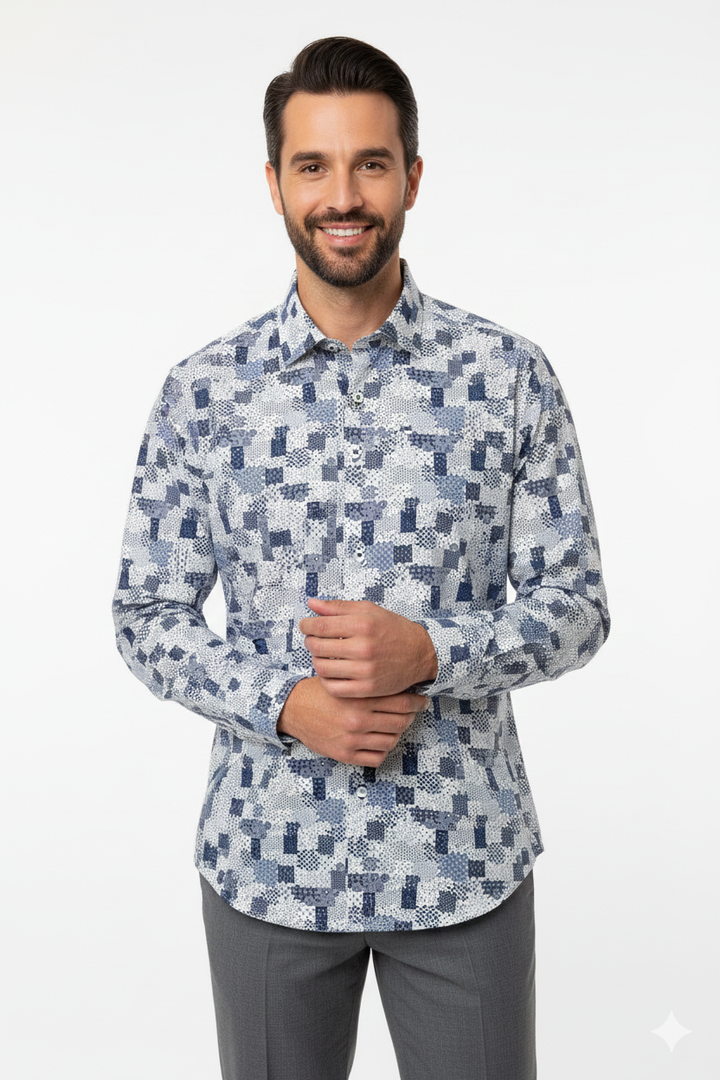 Masutto Shirt | MIRISOLA-05 SLEEVE BUTTON DOWN SHIRT