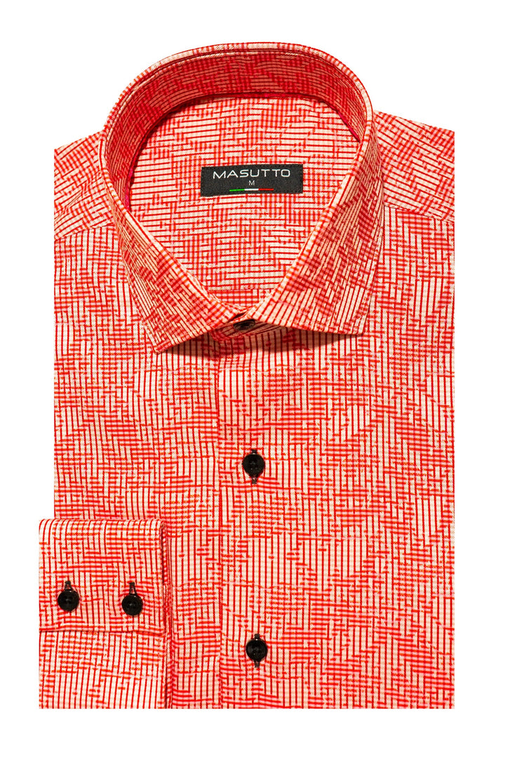 Masutto Shirt | HENRY-29 SLEEVE BUTTON DOWN SHIRT
