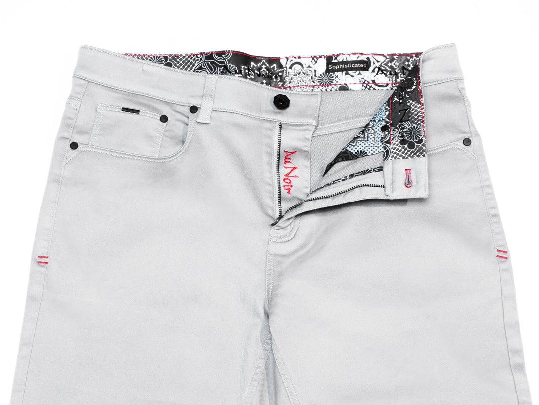 Au Noir Stretch Pant | Johnny-SKC Optic White