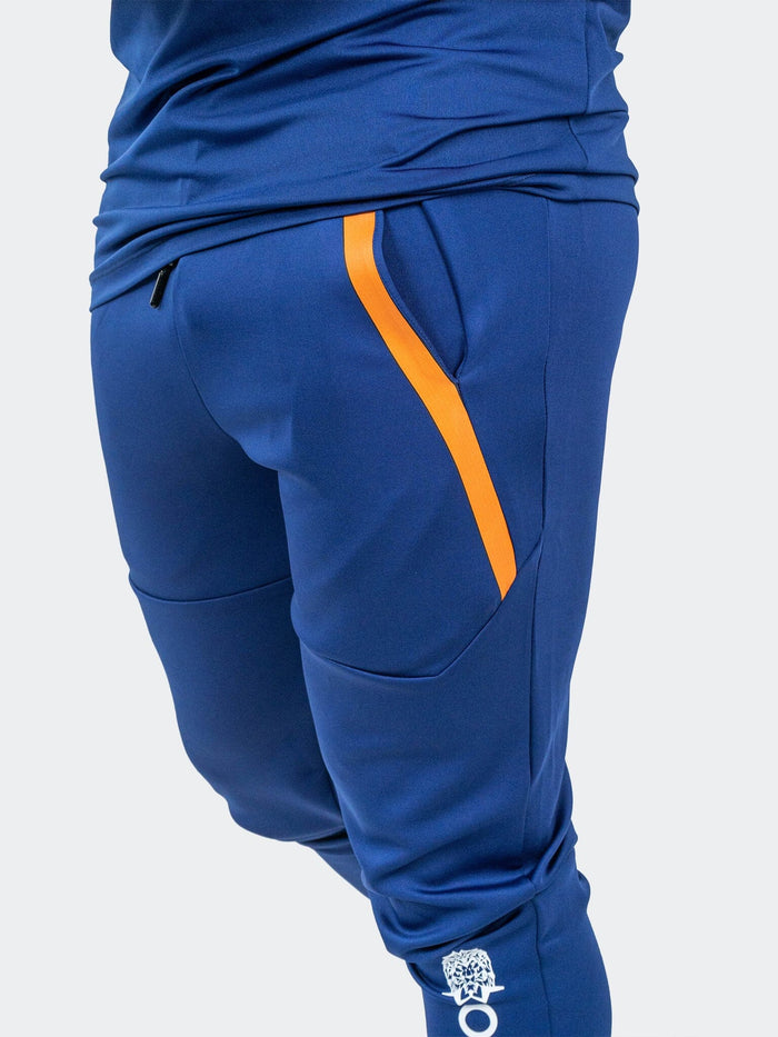 Maceoo Stretch Athletic Wear | Jogger Shield Blue