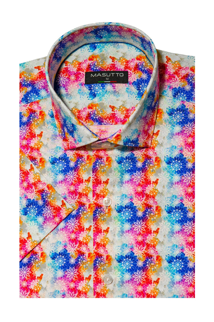 Masutto Short-Sleeve Shirt | PISARO-05