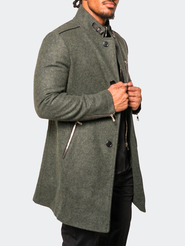 Maceoo Jacket | Peacoat CaptainRussian Green – Men Fashion