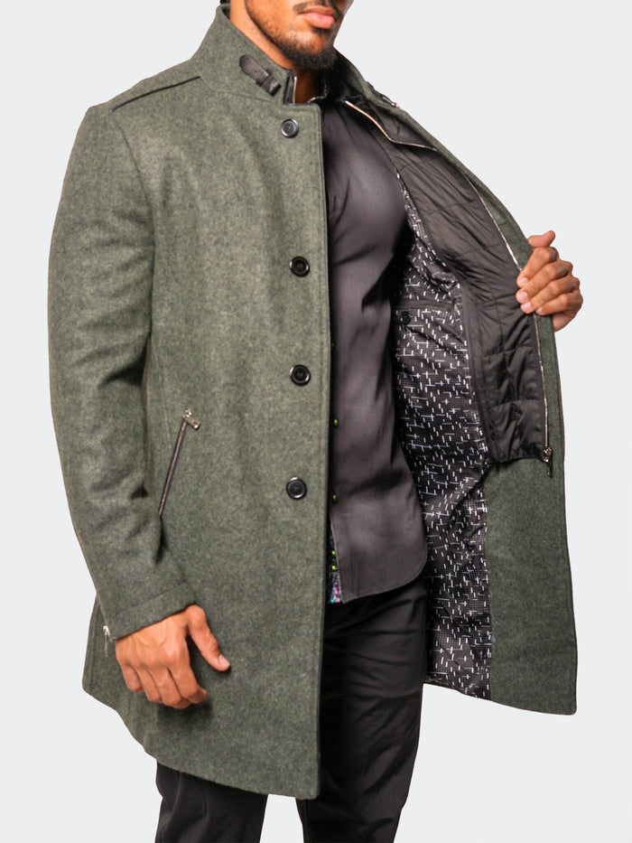 Maceoo Jacket | Peacoat CaptainRussian Green – Men Fashion