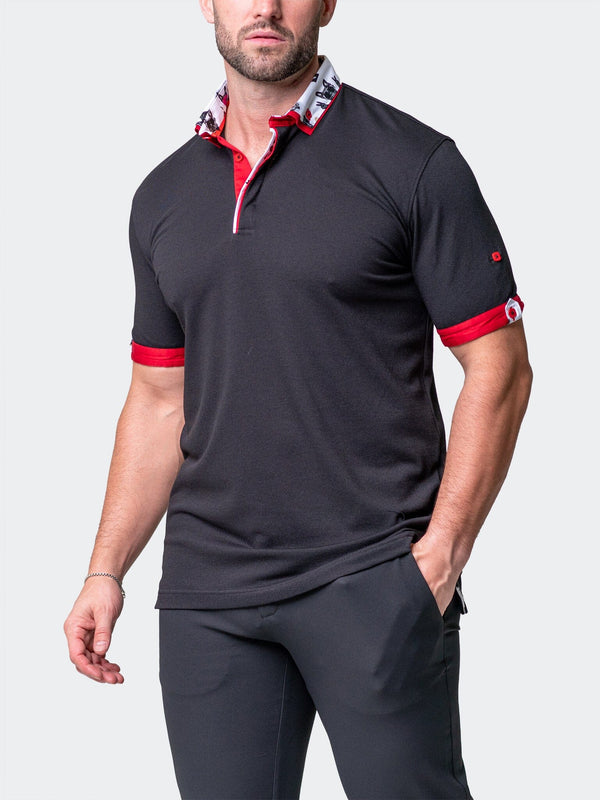 Polo MozartSolidDog Black [Size 3XL/7]