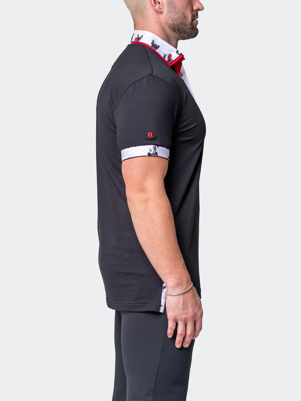 Polo MozartSolidDog Black [Size 3XL/7]